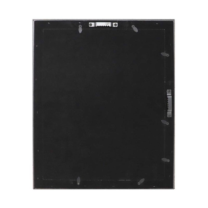 Isaac Jacobs 11x14 Silver Beveled Mirror Picture Frame w/Mat for 8x10- Classic Mirrored Frame w/Slight Slanted Angle for Wall DÃ©cor Display, Photo Gallery & Wall Art (11x14 (Matted 8x10), Silver) - Image 3